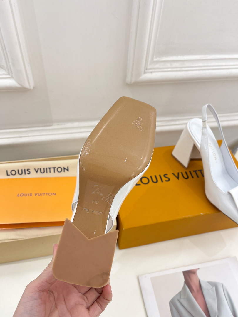 LV 1AB0BU Louis Vuitton Women's Shake Slingback Pump L68244