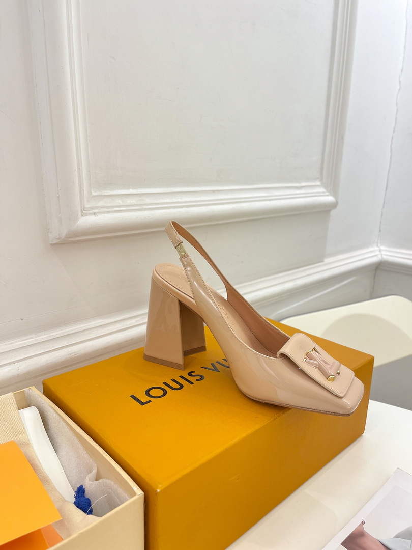 LV 1AB0BU Louis Vuitton Women's Shake Slingback Pump L68245