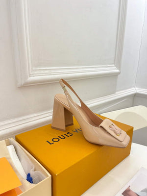 LV 1AB0BU Louis Vuitton Women's Shake Slingback Pump L68245 - 35 - View 4