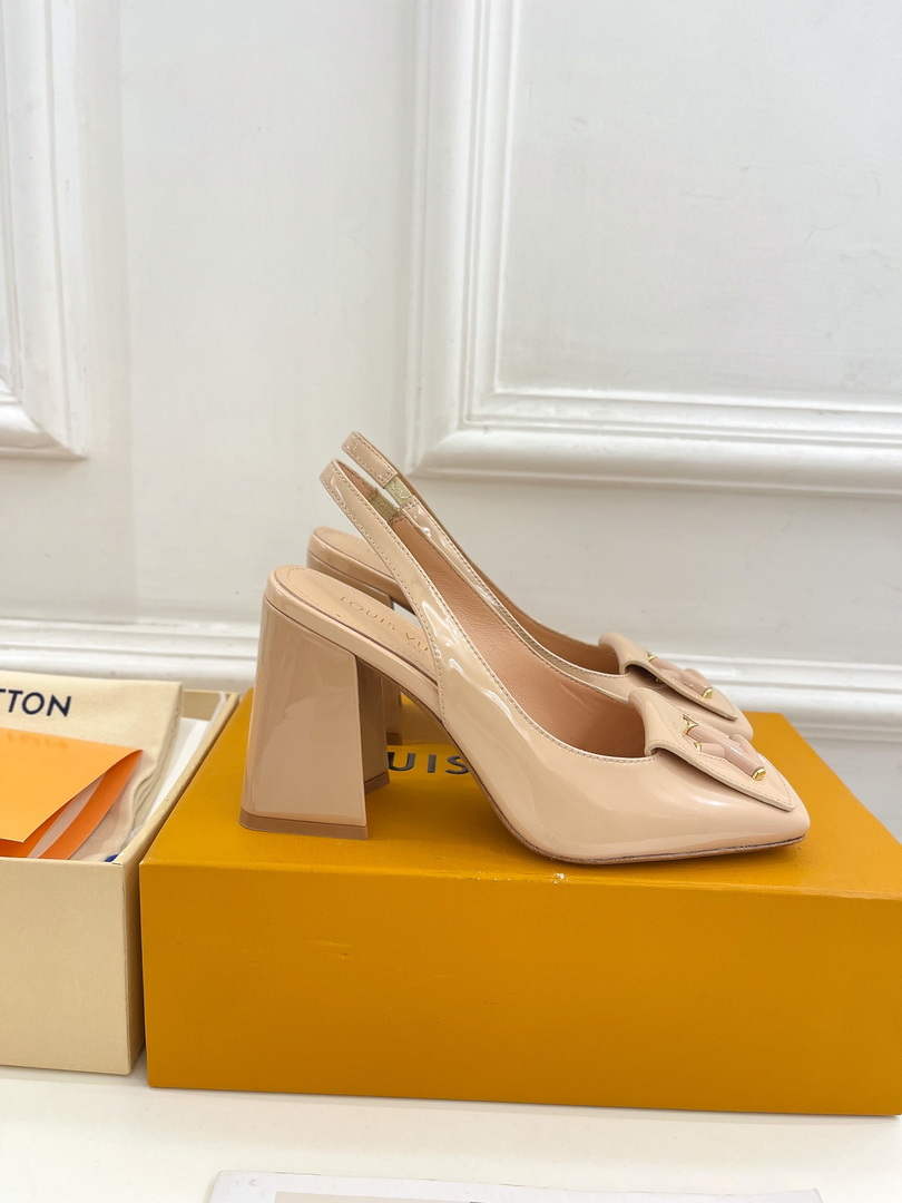 LV 1AB0BU Louis Vuitton Women's Shake Slingback Pump L68245