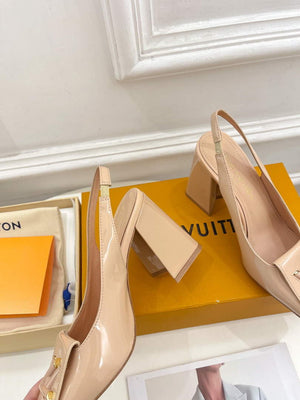 LV 1AB0BU Louis Vuitton Women's Shake Slingback Pump L68245 - 35 - View 8