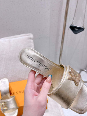 LV 1AB1JL Louis Vuitton Women's Shake Mules heel 9.5cm L68254 - 35 - View 8