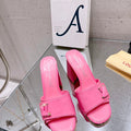LV 1AB1JL Louis Vuitton Women's Shake Mules heel 9.5cm L68257 - 35 - View 1