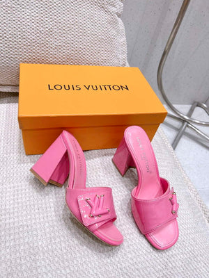 LV 1AB1JL Louis Vuitton Women's Shake Mules heel 9.5cm L68257 - 35 - View 4