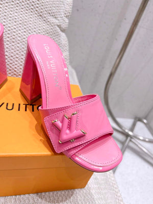 LV 1AB1JL Louis Vuitton Women's Shake Mules heel 9.5cm L68257 - 35 - View 9