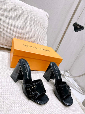 LV 1AB1JL Louis Vuitton Women's Shake Mules heel 9.5cm L68259 - 35 - View 6