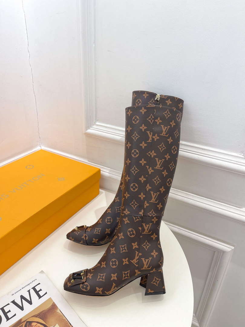 LV 1AB2GK Louis Vuitton Shake Ankle High Boot L77538