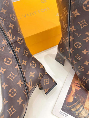 LV 1AB2GK Louis Vuitton Shake Ankle High Boot L77538 - 35 - View 6