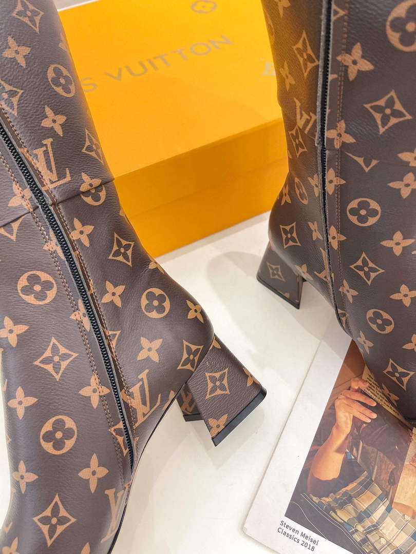 LV 1AB2GK Louis Vuitton Shake Ankle High Boot L77538