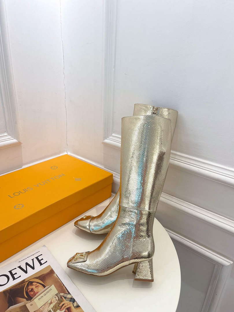 LV 1AB2GK Louis Vuitton Shake Ankle High Boot L77543