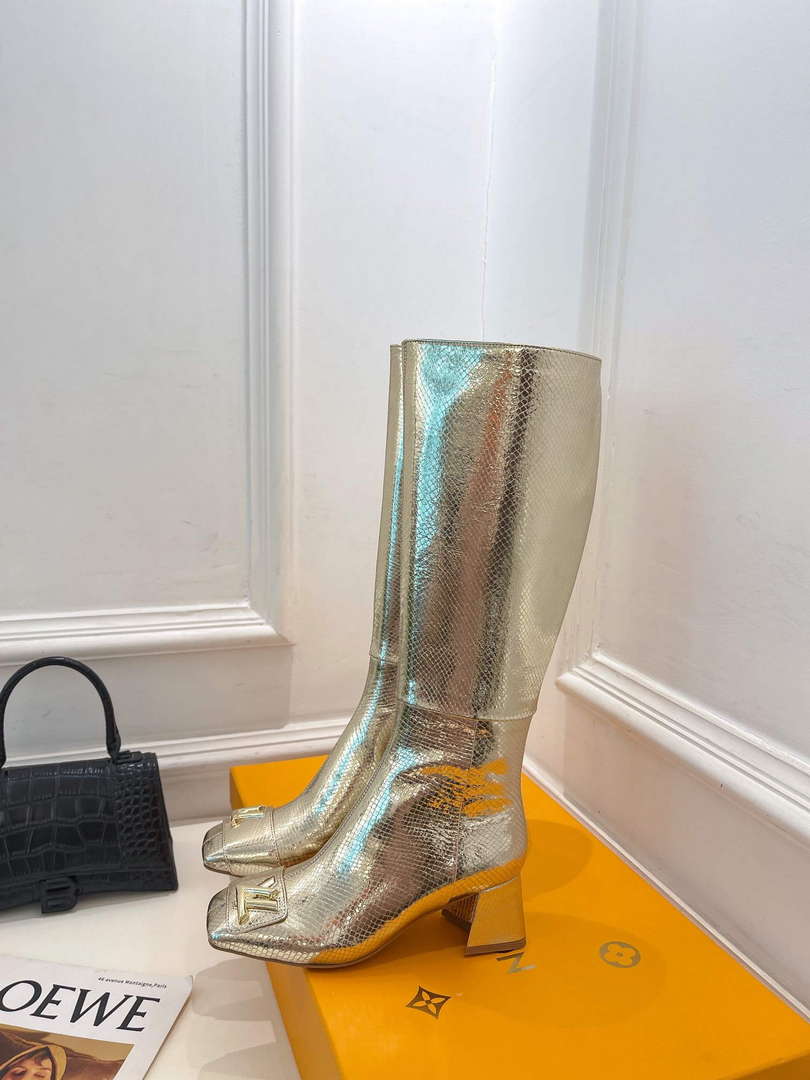 LV 1AB2GK Louis Vuitton Shake Ankle High Boot L77543