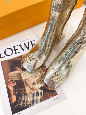 LV 1AB2GK Louis Vuitton Shake Ankle High Boot L77543 - 35 - View 6