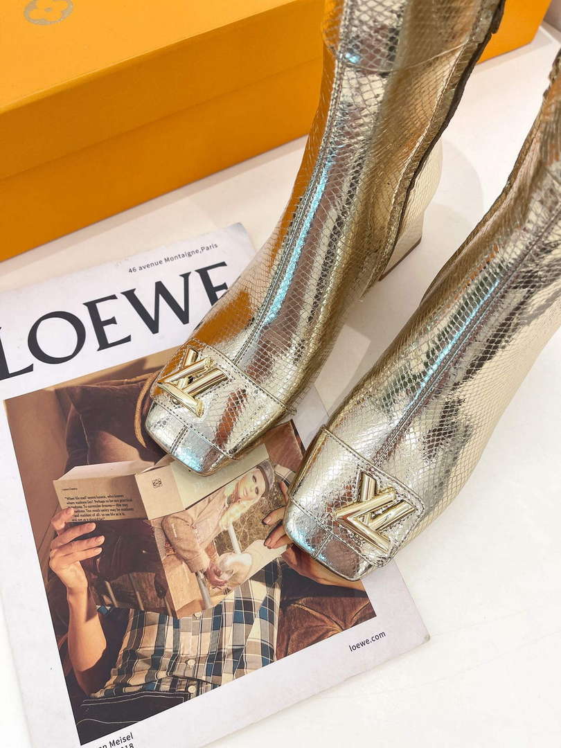 LV 1AB2GK Louis Vuitton Shake Ankle High Boot L77543