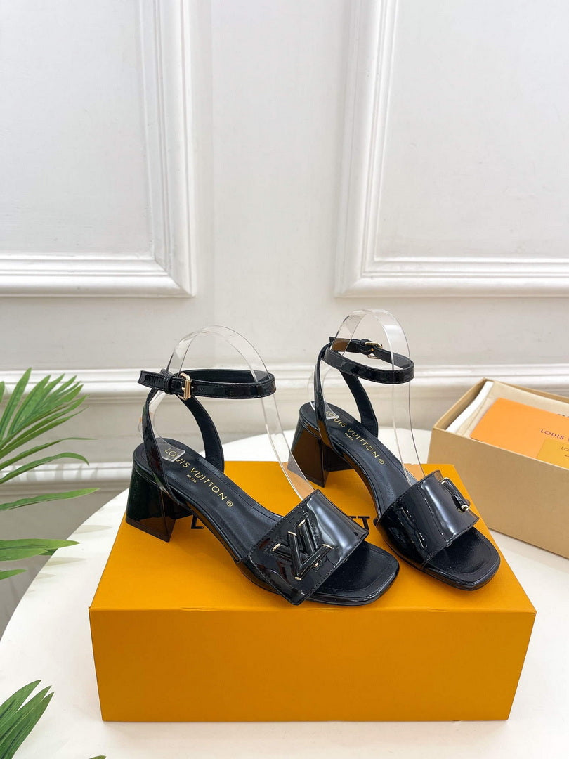 LV 1AB2MQ Louis Vuitton Shake Sandal heel 5.5cm L68310