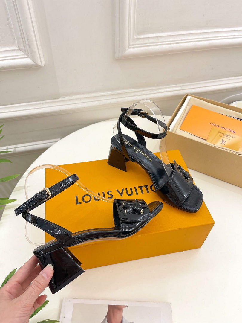 LV 1AB2MQ Louis Vuitton Shake Sandal heel 5.5cm L68310