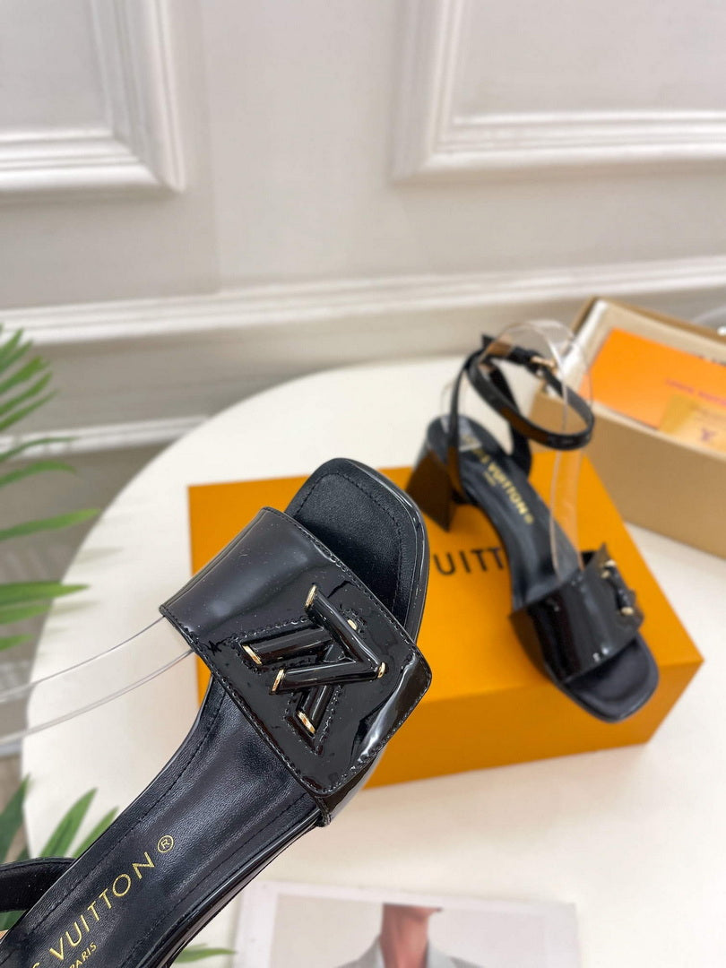 LV 1AB2MQ Louis Vuitton Shake Sandal heel 5.5cm L68310