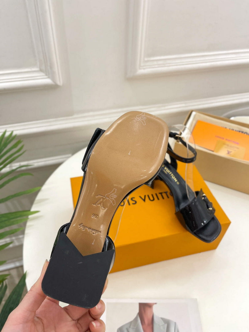 LV 1AB2MQ Louis Vuitton Shake Sandal heel 5.5cm L68310
