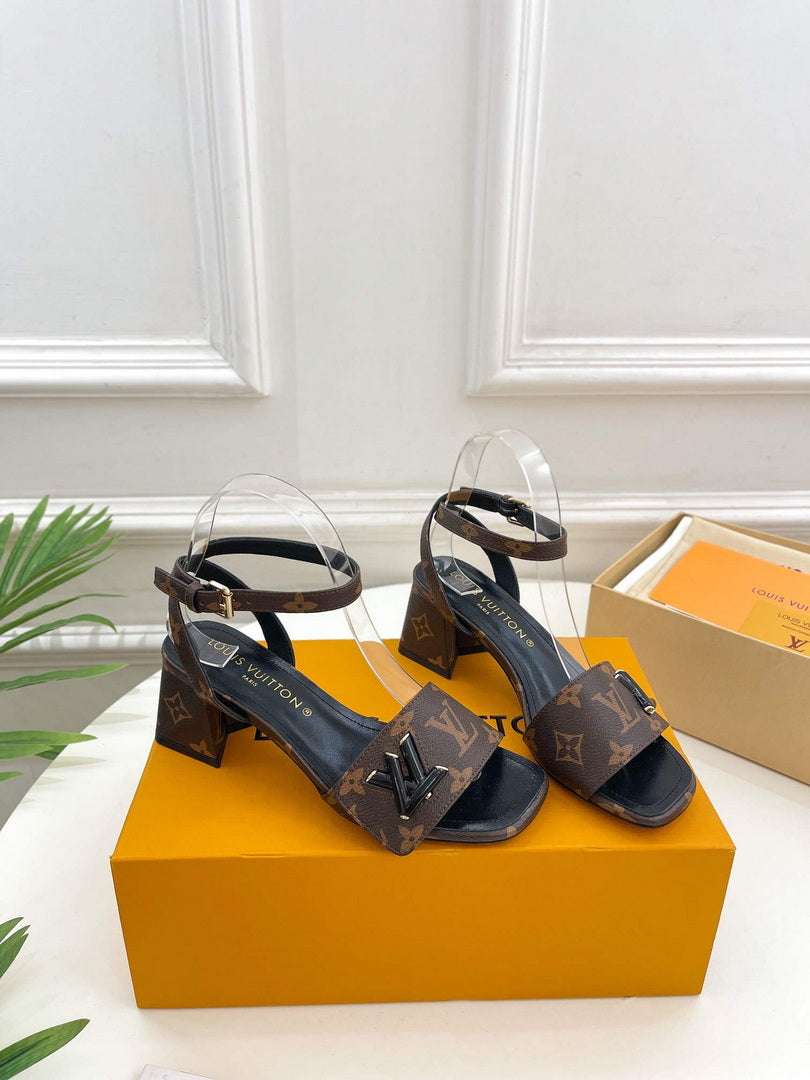 LV 1AB2MQ Louis Vuitton Shake Sandal heel 5.5cm L68311