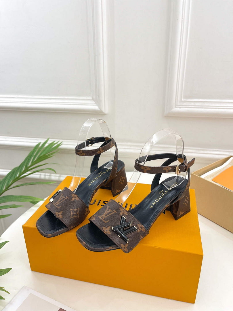 LV 1AB2MQ Louis Vuitton Shake Sandal heel 5.5cm L68311