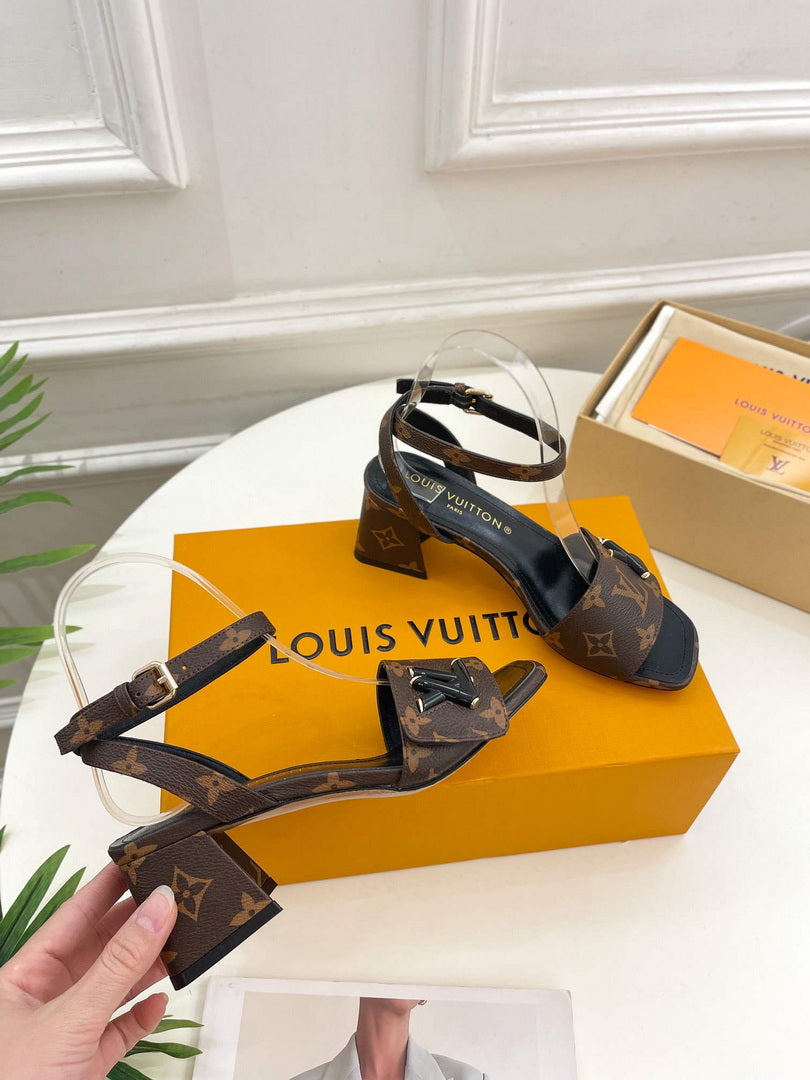 LV 1AB2MQ Louis Vuitton Shake Sandal heel 5.5cm L68311
