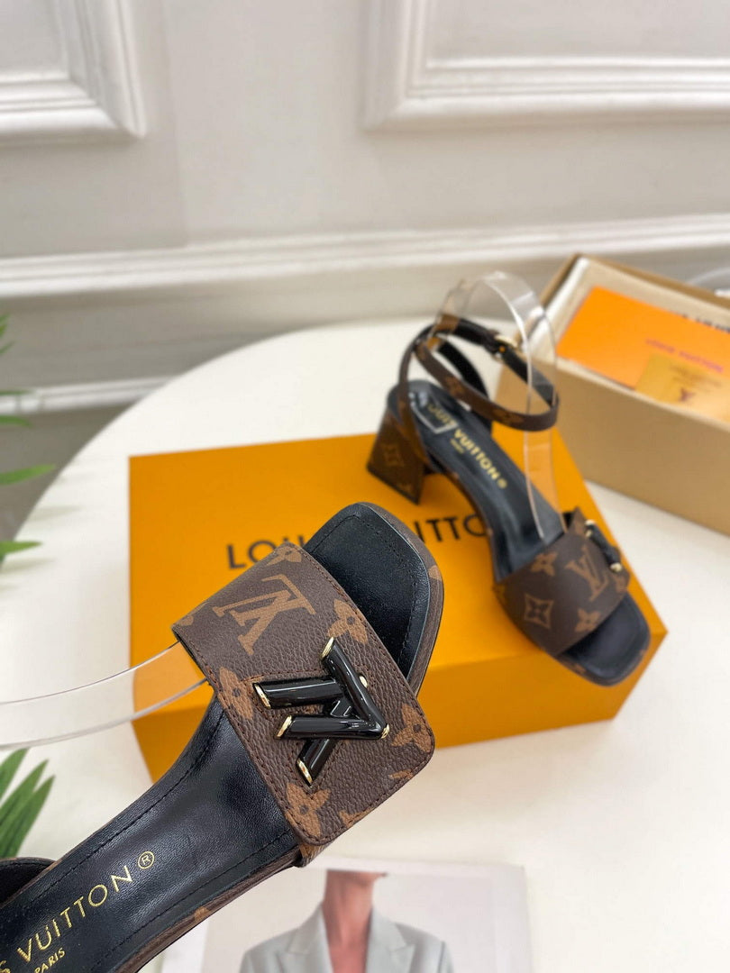 LV 1AB2MQ Louis Vuitton Shake Sandal heel 5.5cm L68311