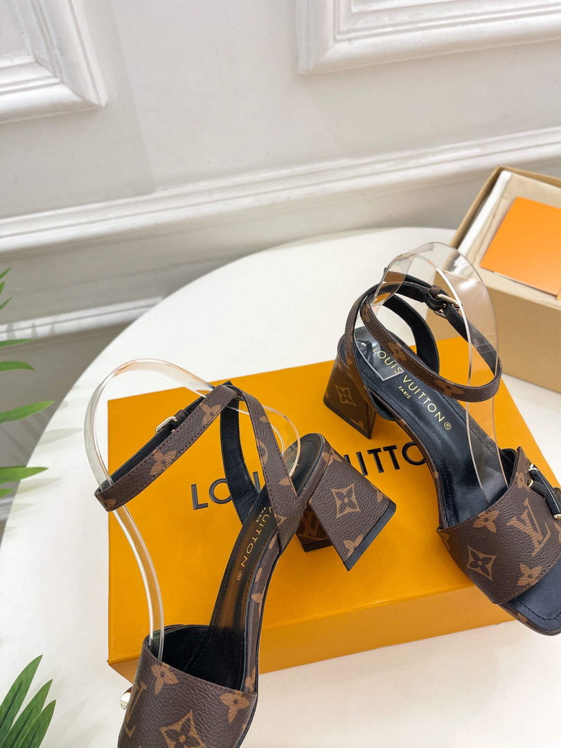 LV 1AB2MQ Louis Vuitton Shake Sandal heel 5.5cm L68311