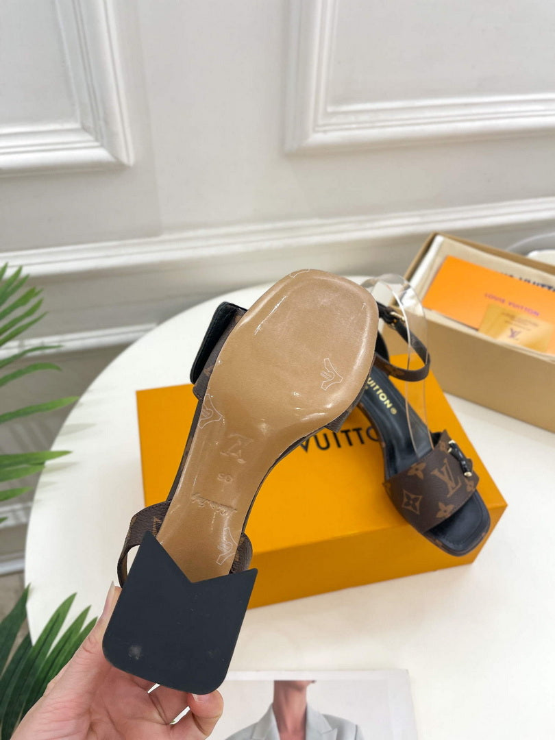 LV 1AB2MQ Louis Vuitton Shake Sandal heel 5.5cm L68311