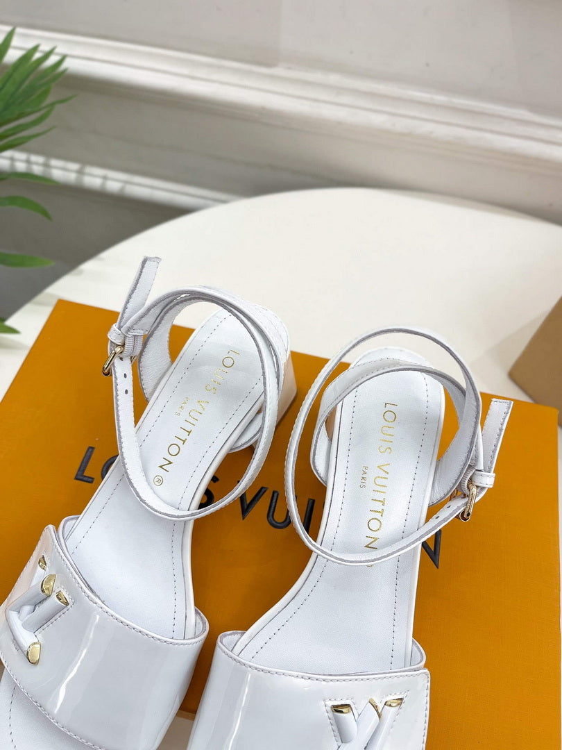LV 1AB2MQ Louis Vuitton Shake Sandal heel 5.5cm L68312