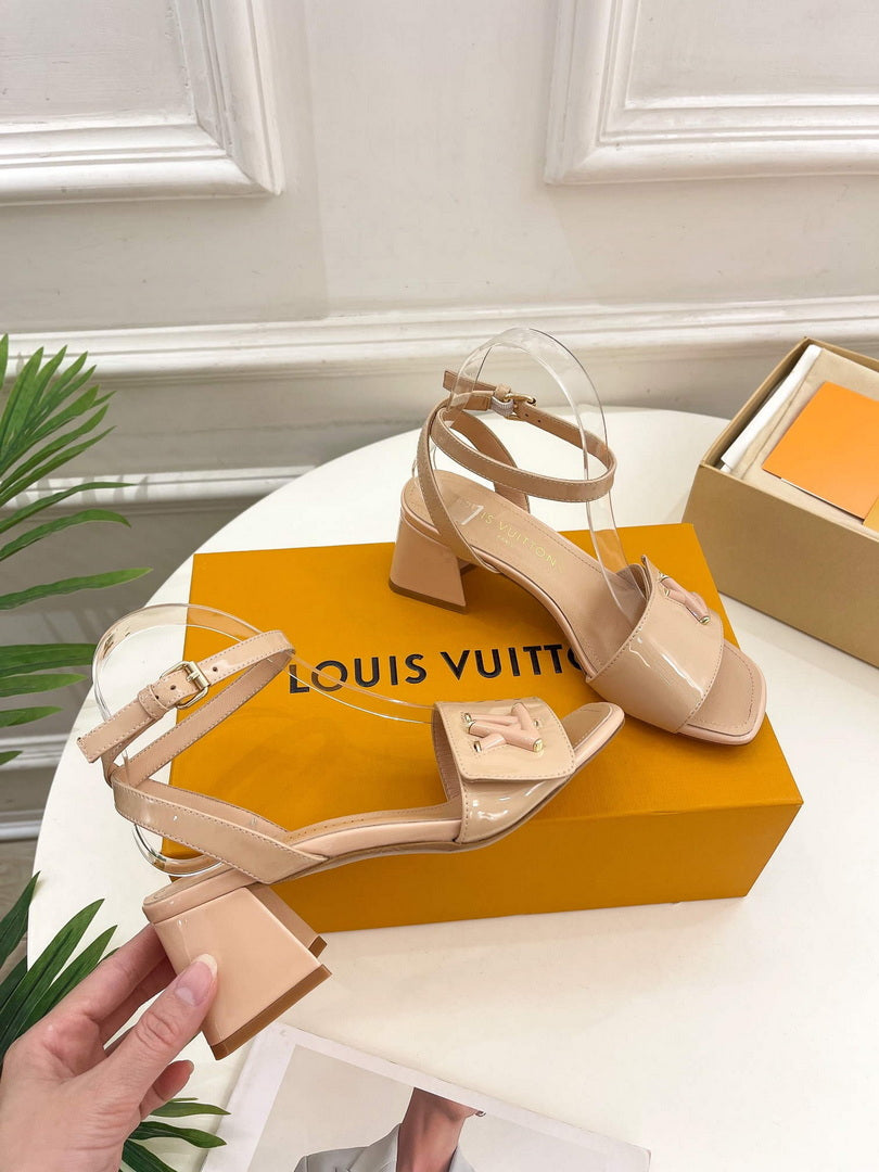 LV 1AB2MQ Louis Vuitton Shake Sandal heel 5.5cm L68313