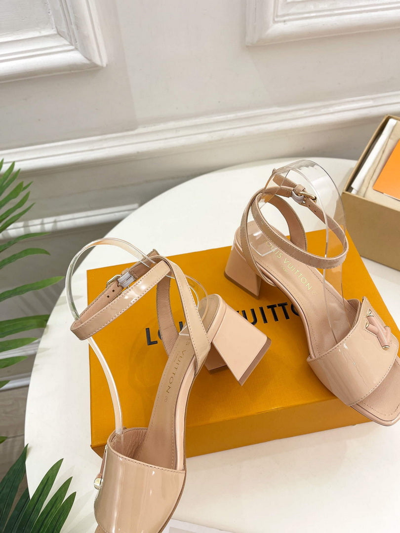 LV 1AB2MQ Louis Vuitton Shake Sandal heel 5.5cm L68313