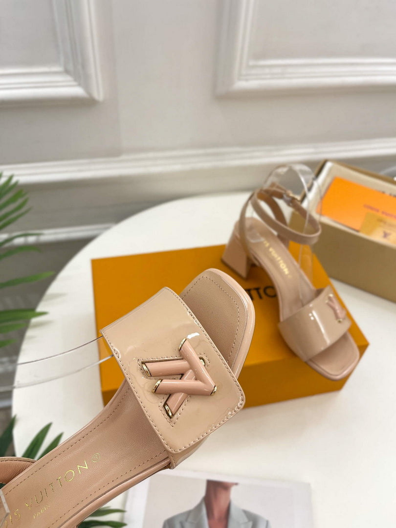 LV 1AB2MQ Louis Vuitton Shake Sandal heel 5.5cm L68313