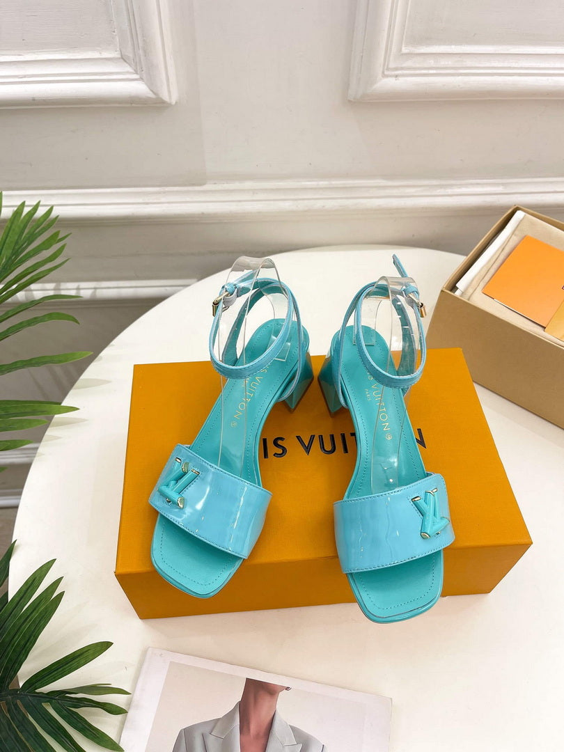 LV 1AB2MQ Louis Vuitton Shake Sandal heel 5.5cm L68314