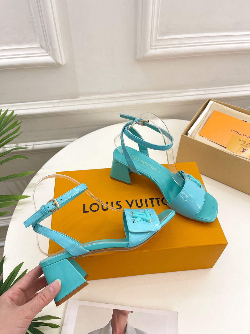 LV 1AB2MQ Louis Vuitton Shake Sandal heel 5.5cm L68314