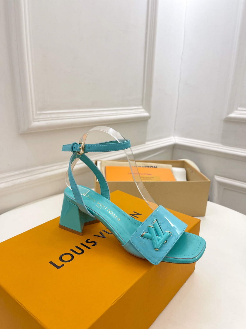 LV 1AB2MQ Louis Vuitton Shake Sandal heel 5.5cm L68314