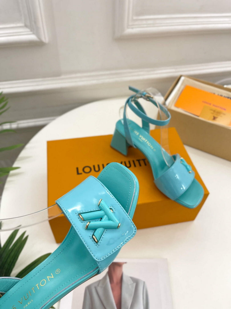 LV 1AB2MQ Louis Vuitton Shake Sandal heel 5.5cm L68314
