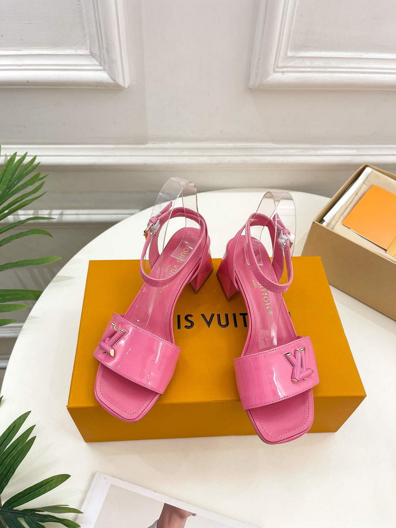 LV 1AB2MQ Louis Vuitton Shake Sandal heel 5.5cm L68315
