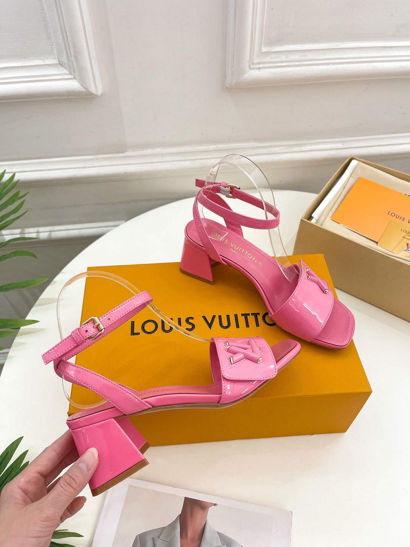 LV 1AB2MQ Louis Vuitton Shake Sandal heel 5.5cm L68315