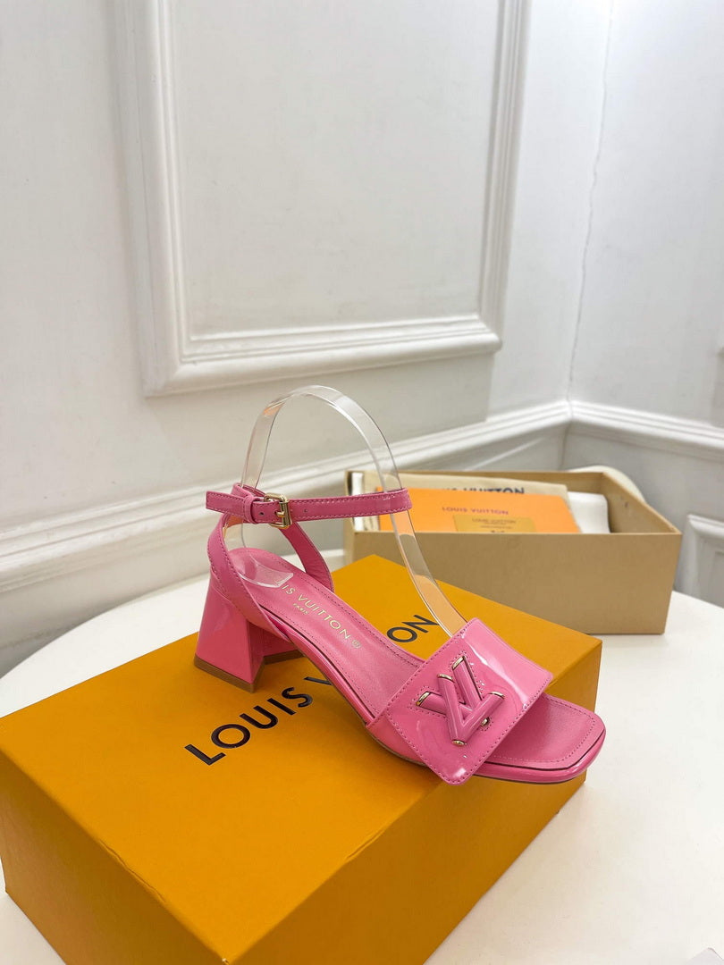 LV 1AB2MQ Louis Vuitton Shake Sandal heel 5.5cm L68315