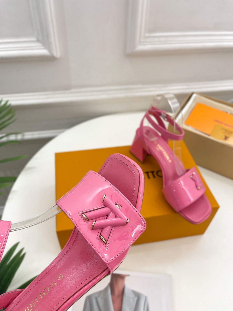 LV 1AB2MQ Louis Vuitton Shake Sandal heel 5.5cm L68315 - 35 - View 6