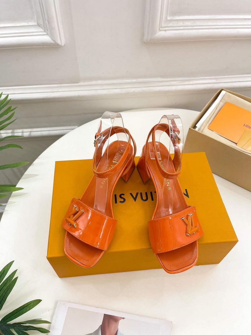 LV 1AB2MQ Louis Vuitton Shake Sandal heel 5.5cm L68316