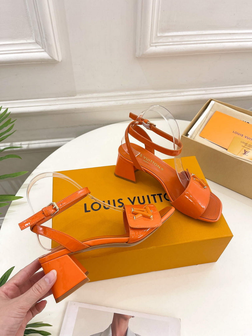 LV 1AB2MQ Louis Vuitton Shake Sandal heel 5.5cm L68316
