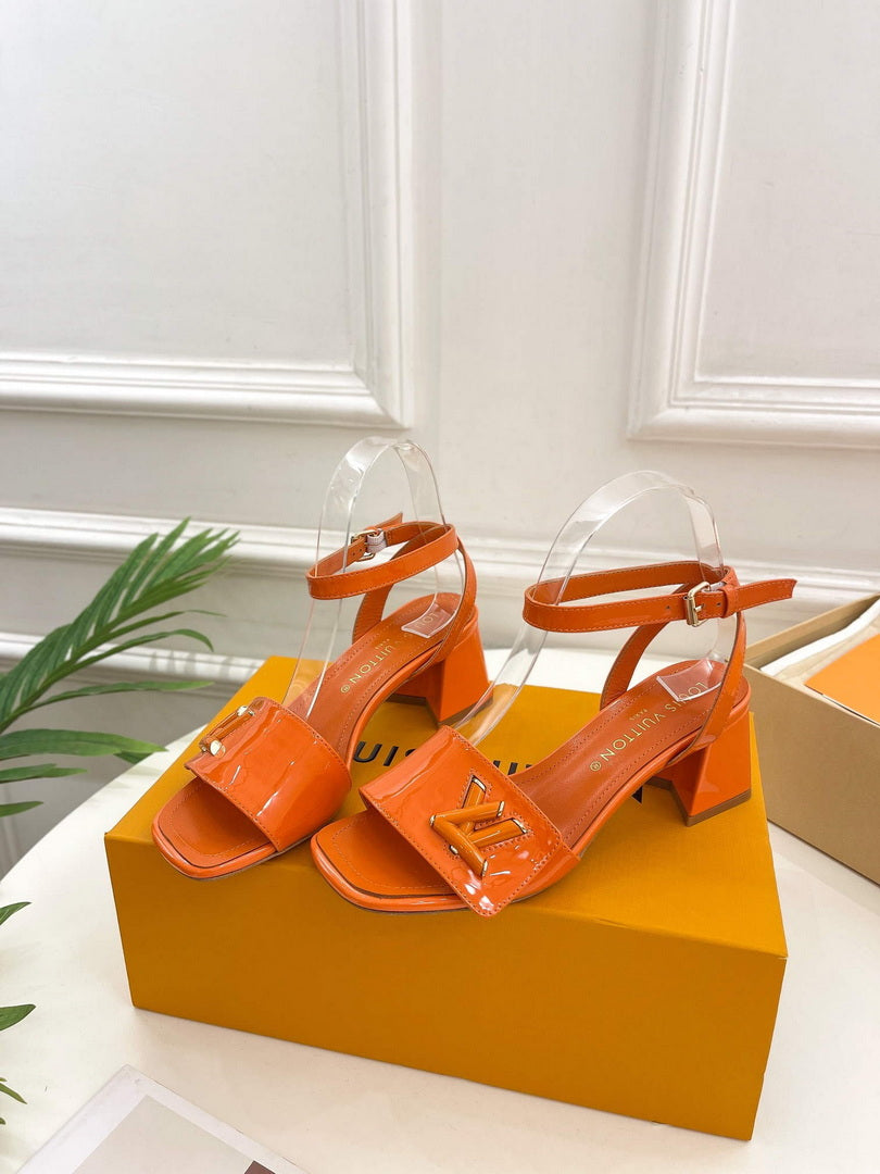 LV 1AB2MQ Louis Vuitton Shake Sandal heel 5.5cm L68316