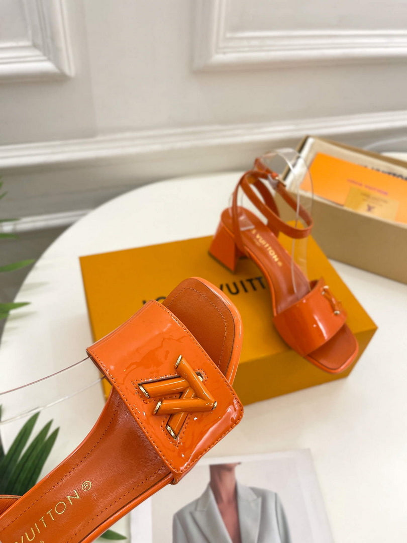 LV 1AB2MQ Louis Vuitton Shake Sandal heel 5.5cm L68316