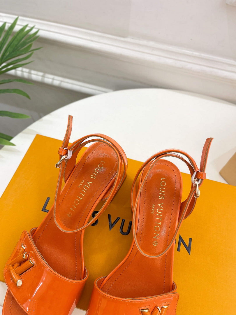 LV 1AB2MQ Louis Vuitton Shake Sandal heel 5.5cm L68316