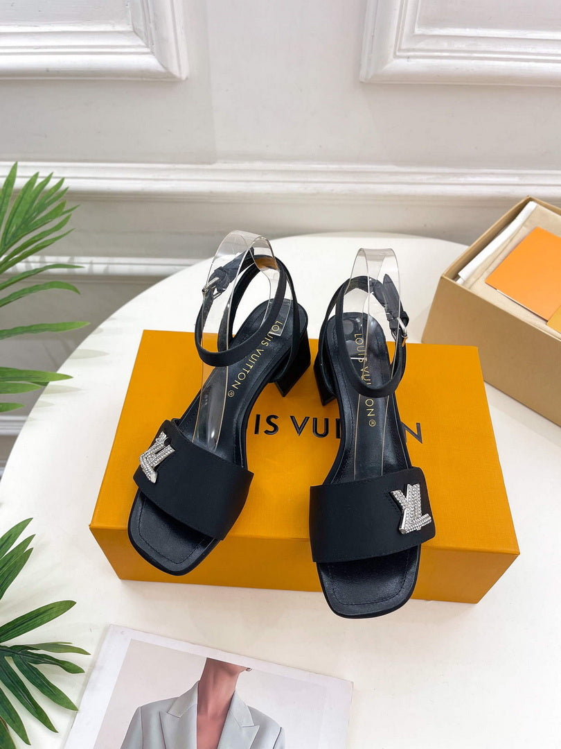 LV 1AB2MQ Louis Vuitton Shake Sandal heel 5.5cm L68317
