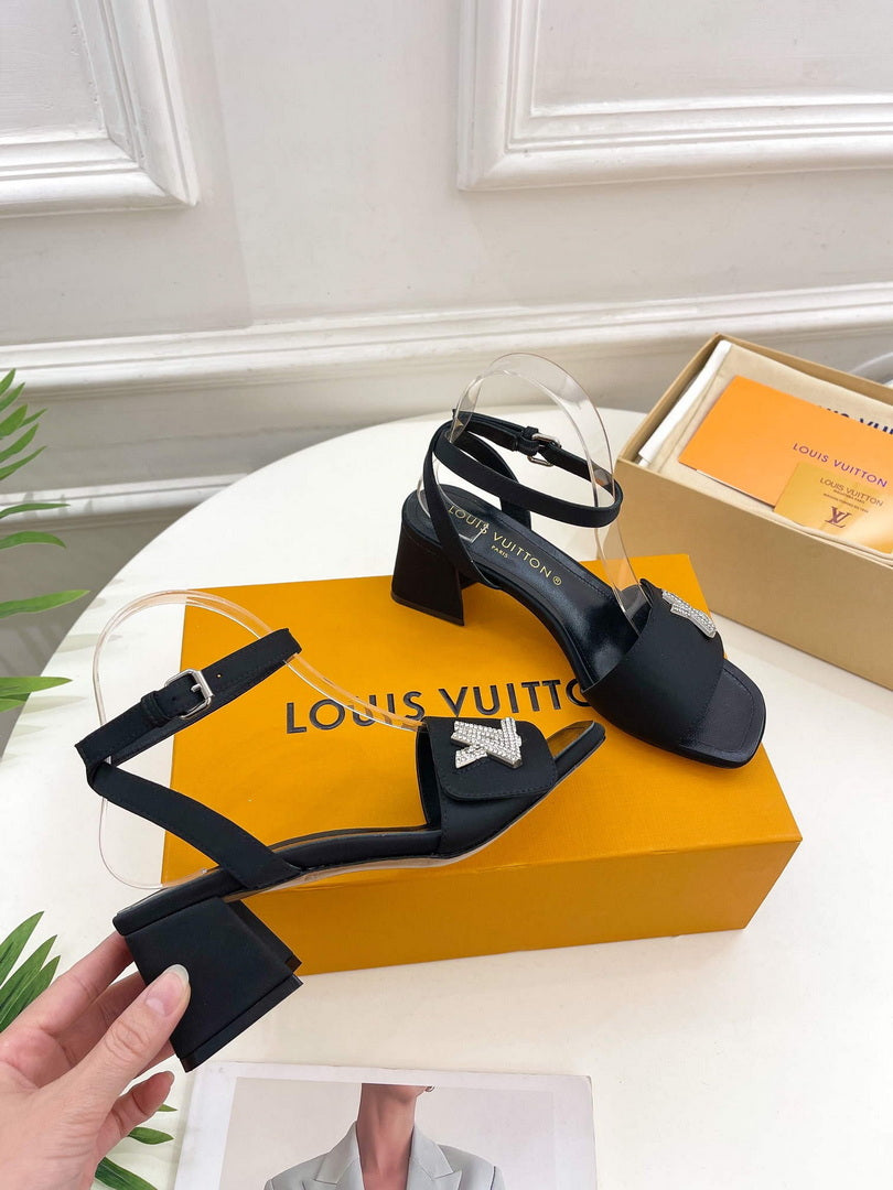 LV 1AB2MQ Louis Vuitton Shake Sandal heel 5.5cm L68317