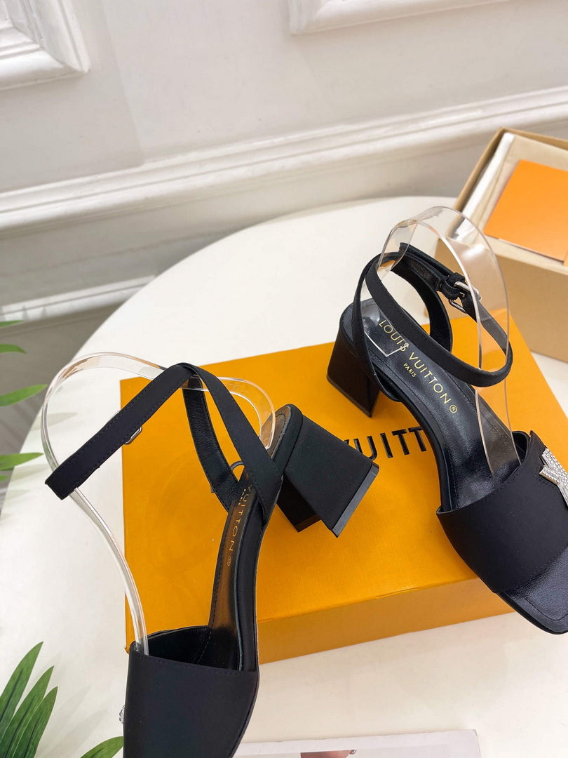 LV 1AB2MQ Louis Vuitton Shake Sandal heel 5.5cm L68317