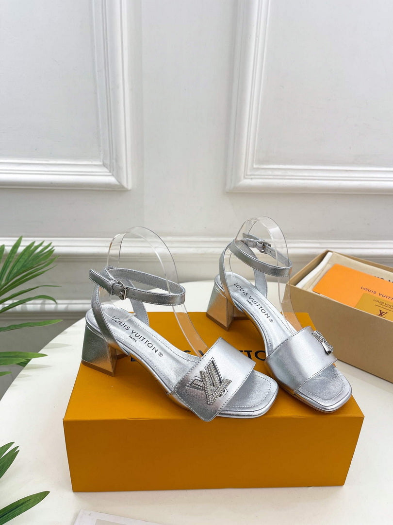 LV 1AB2MQ Louis Vuitton Shake Sandal heel 5.5cm L68318