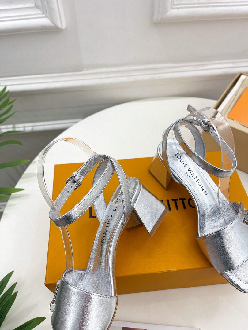 LV 1AB2MQ Louis Vuitton Shake Sandal heel 5.5cm L68318