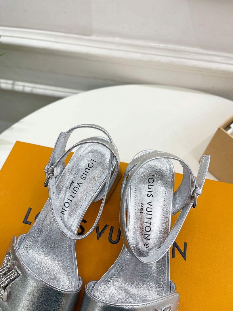 LV 1AB2MQ Louis Vuitton Shake Sandal heel 5.5cm L68318